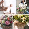 Woven Flower Basket Storage Basket