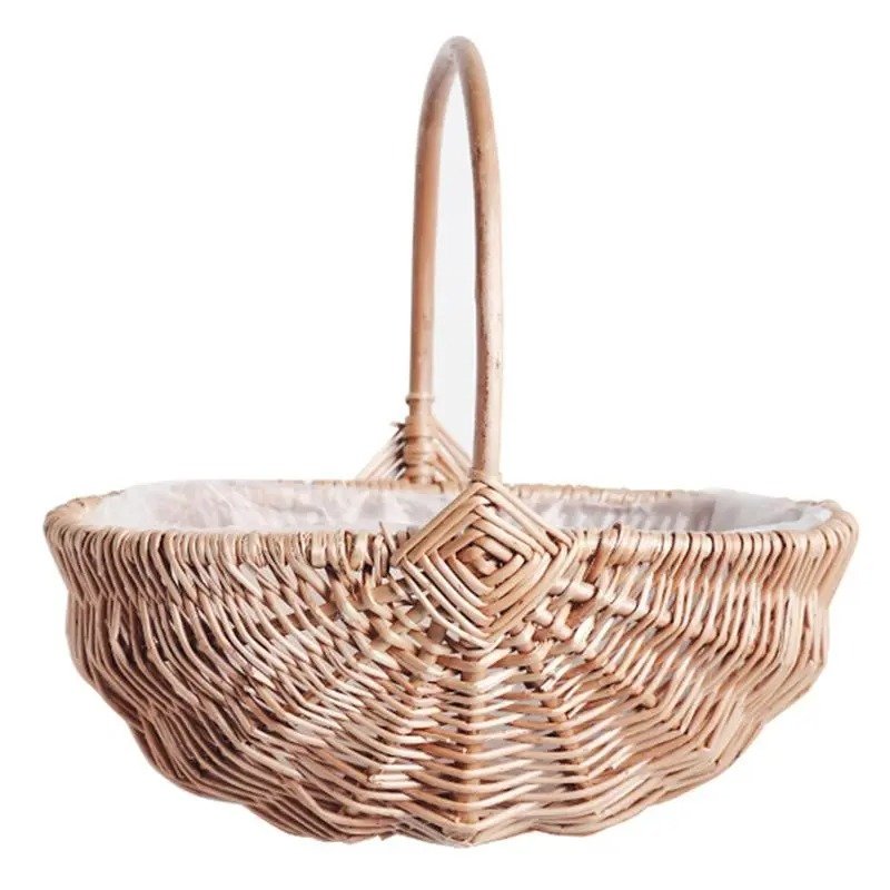 Woven Flower Basket Storage Basket